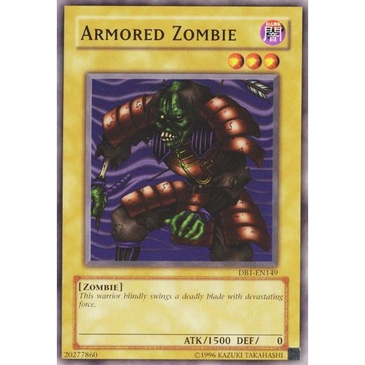 Image for Armored Zombie (DB1-EN149) (DB1) - YuGiOh