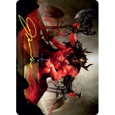 Image for Awaken the Blood Avatar Art Card (Gold-Stamped Signature) (20) (ASSTX) - Magic: The Gathering