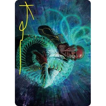 Image for Biomathematician Art Card (Gold-Stamped Signature) (21) (ASSTX) - Magic: The Gathering