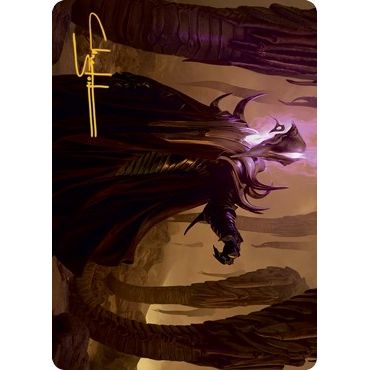 Image for Extus, Oriq Overlord Art Card (Gold-Stamped Signature) (26) (ASSTX) - Magic: The Gathering