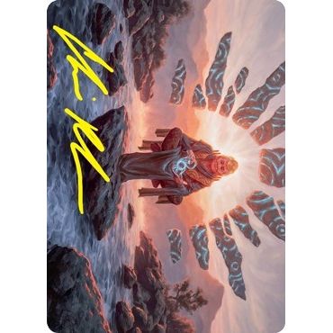 Image for Jadzi, Oracle of Arcavios Art Card (Gold-Stamped Signature) (28) (ASSTX) - Magic: The Gathering