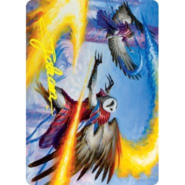Image for Teach by Example Art Card (Gold-Stamped Signature) (43) (ASSTX) - Magic: The Gathering