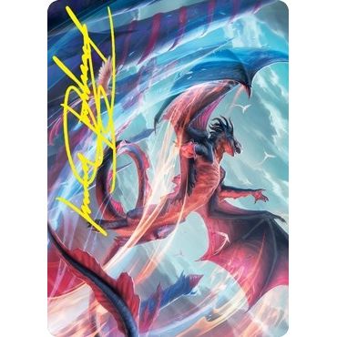 Image for Galazeth Prismari Art Card (Gold-Stamped Signature) (58) (ASSTX) - Magic: The Gathering