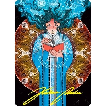 Image for Memory Lapse Art Card (Gold-Stamped Signature) (66) (ASSTX) - Magic: The Gathering
