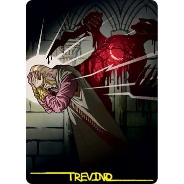 Image for Agonizing Remorse Art Card (Gold-Stamped Signature) (70) (ASSTX) - Magic: The Gathering