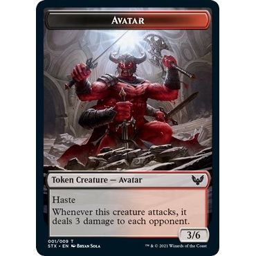 Image for Avatar Token (1) (STX) - Magic: The Gathering