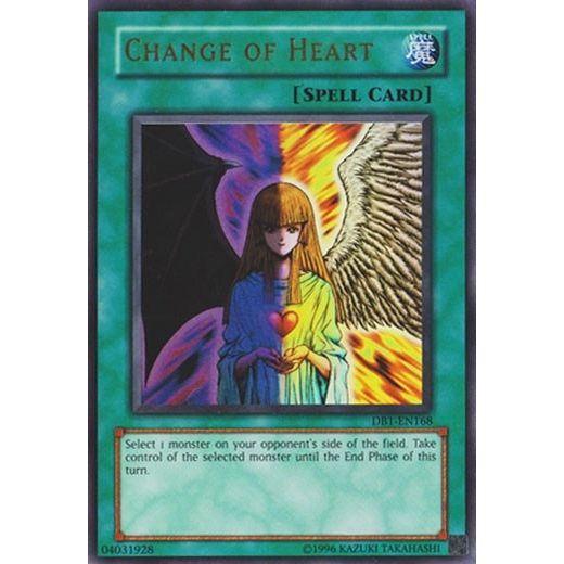 Image for Change of Heart (DB1-EN168) (DB1) - YuGiOh