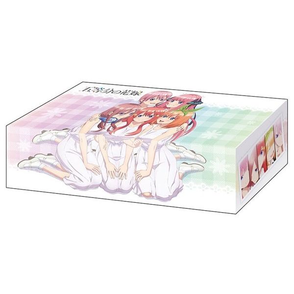 Image for Bushiroad Storage Box Collection Vol.456: The Quintessential Quintuplets - White One-piece Dress Group ver. - Deck Boxes