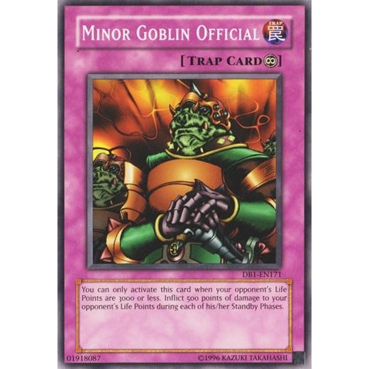 Image for Minor Goblin Official (DB1-EN171) (DB1) - YuGiOh