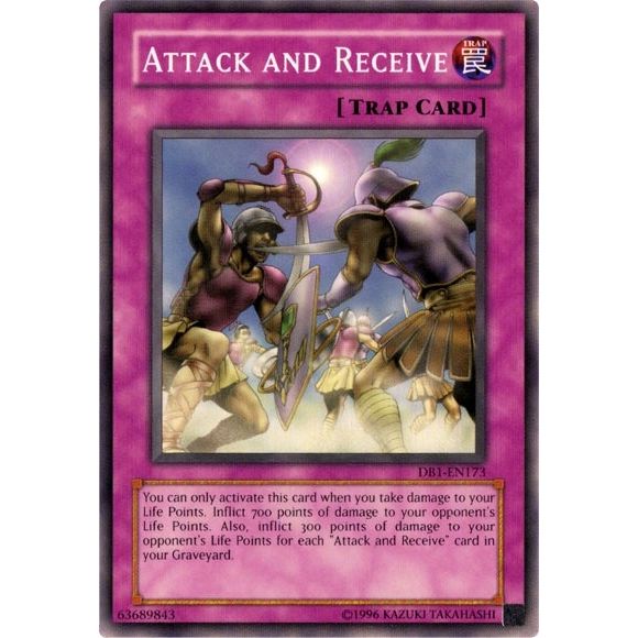 Image for Attack and Receive (DB1-EN173) (DB1) - YuGiOh