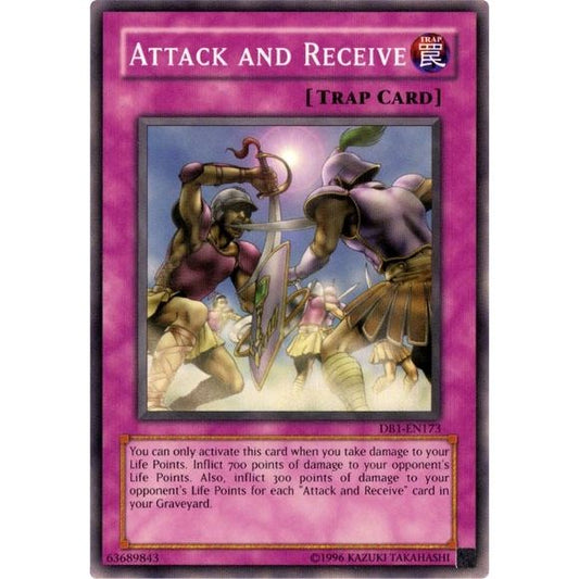 Image for Attack and Receive (DB1-EN173) (DB1) - YuGiOh