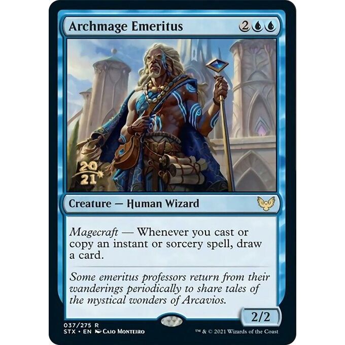 Image for Archmage Emeritus (37) (PRE) - Magic: The Gathering