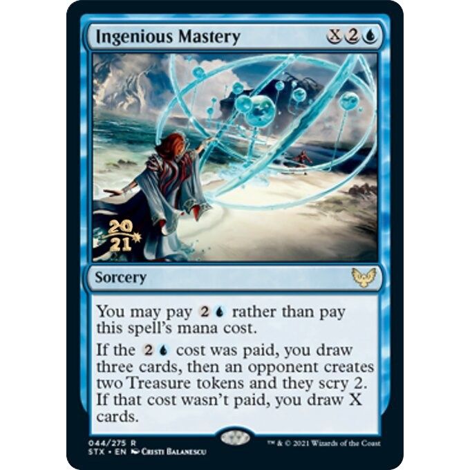 Image for Ingenious Mastery (44) (PRE) - Magic: The Gathering