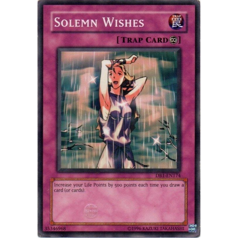 Image for Solemn Wishes (DB1-EN174) (DB1) - YuGiOh
