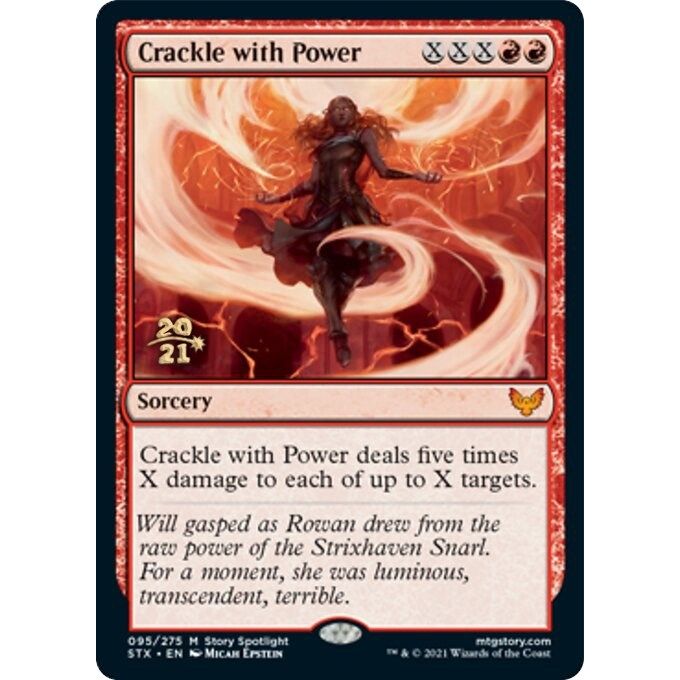 Image for Crackle with Power (95) (PRE) - Magic: The Gathering