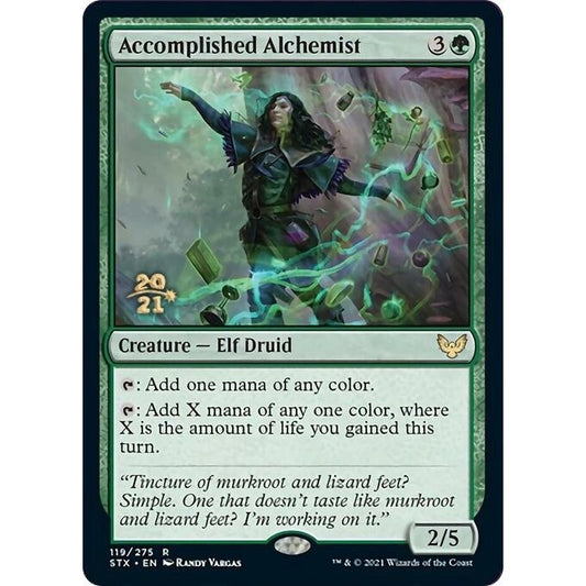 Image for Accomplished Alchemist (119) (PRE) - Magic: The Gathering