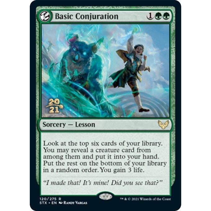 Image for Basic Conjuration (120) (PRE) - Magic: The Gathering