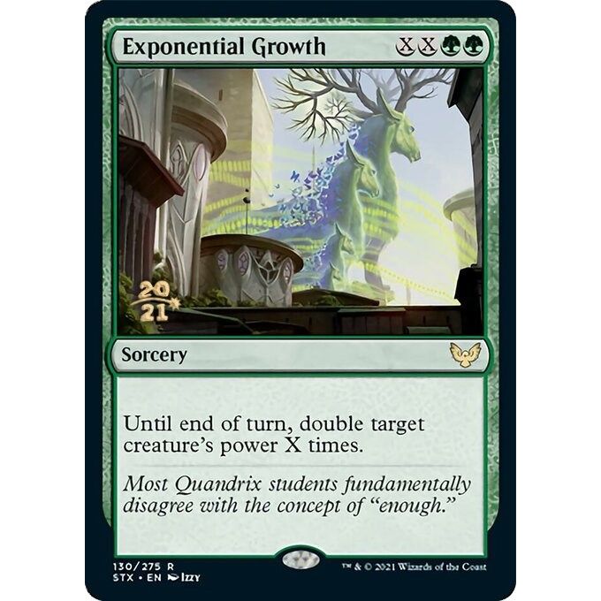Image for Exponential Growth (130) (PRE) - Magic: The Gathering