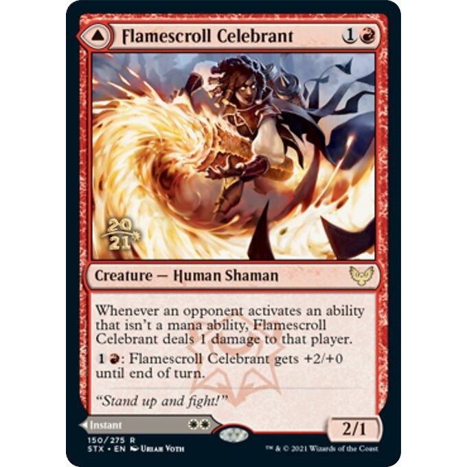 Image for Flamescroll Celebrant (150) (PRE) - Magic: The Gathering