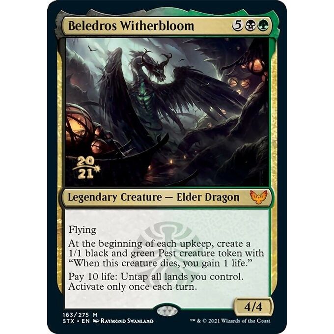 Image for Beledros Witherbloom (163) (PRE) - Magic: The Gathering