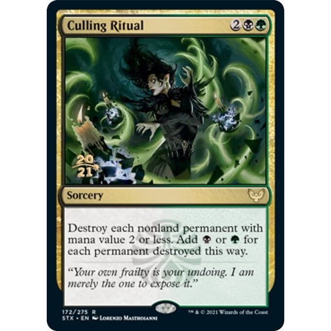 Image for Culling Ritual (172) (PRE) - Magic: The Gathering