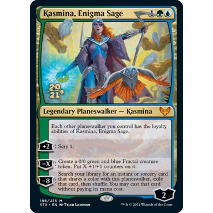 Image for Kasmina, Enigma Sage (196) (PRE) - Magic: The Gathering