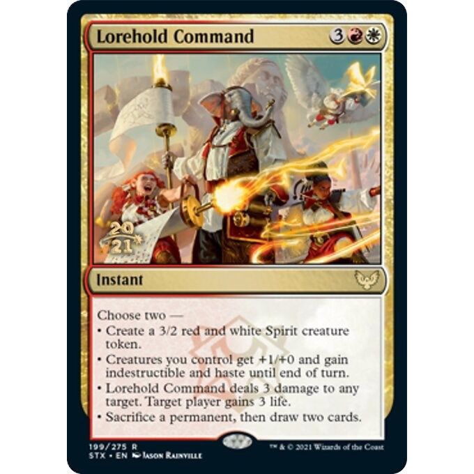 Image for Lorehold Command (199) (PRE) - Magic: The Gathering