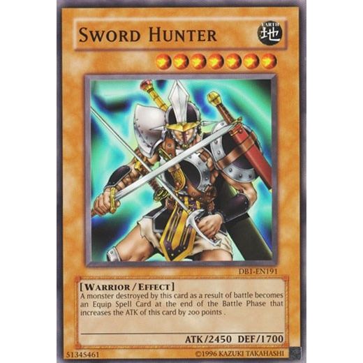 Image for Sword Hunter (DB1-EN191) (DB1) - YuGiOh