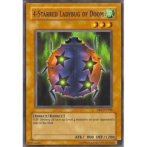 Image for 4-Starred Ladybug of Doom (DB1-EN198) (DB1) - YuGiOh