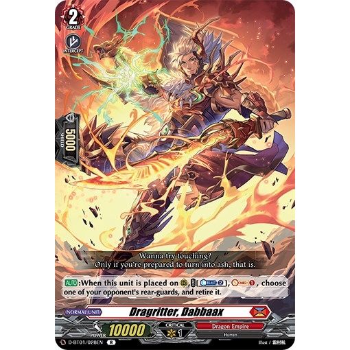 Image for Dragritter, Dabbaax (D-BT01/028EN) (D-BT01) - Cardfight Vanguard