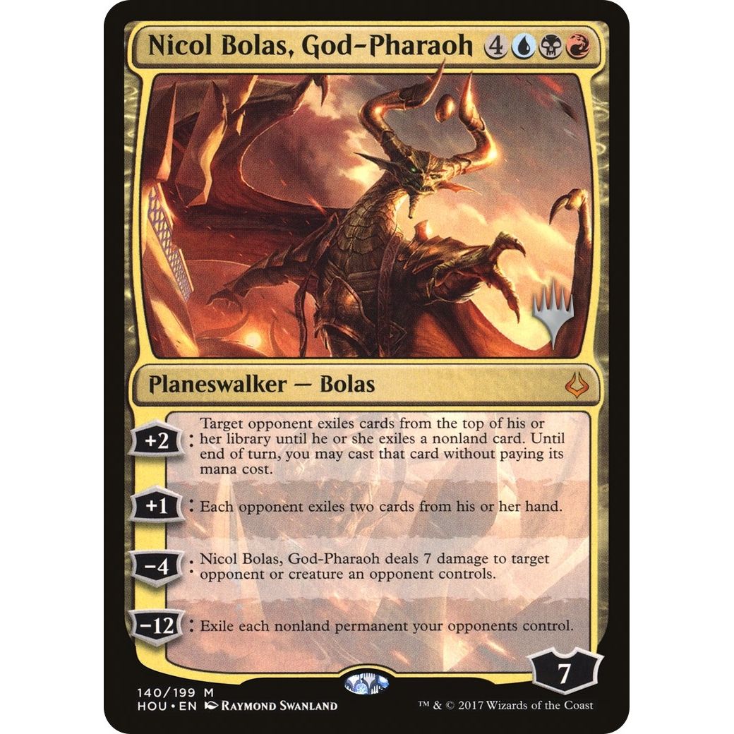 Image for Nicol Bolas, God-Pharaoh (140) (PPSTX) - Magic: The Gathering