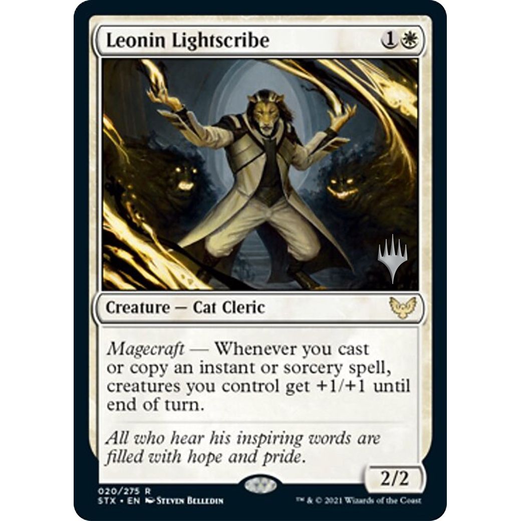 Image for Leonin Lightscribe (20) (PPSTX) - Magic: The Gathering