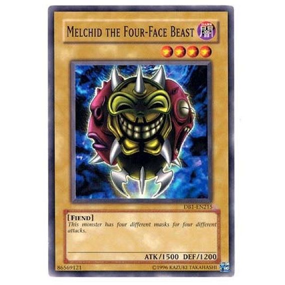 Image for Melchid the Four-Face Beast (DB1-EN215) (DB1) - YuGiOh