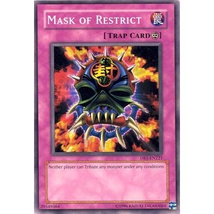 Image for Mask of Restrict (DB1-EN221) (DB1) - YuGiOh