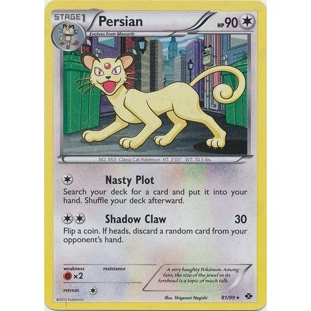 Image for Persian - 81/99 (Cosmos Holo) (081/099) (BLE) - Pokemon