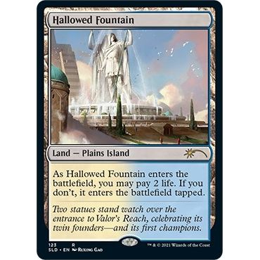 Image for Hallowed Fountain (123) (SLD) - Magic: The Gathering