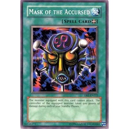 Image for Mask of the Accursed (DB1-EN222) (DB1) - YuGiOh