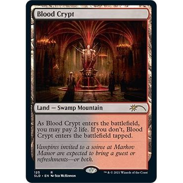 Image for Blood Crypt (125) (SLD) - Magic: The Gathering
