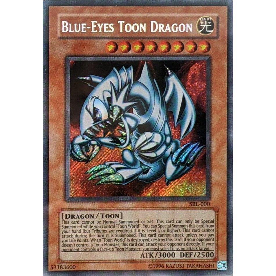 Image for Blue-Eyes Toon Dragon (SRL-000) (SRL-000) (SRL) - YuGiOh
