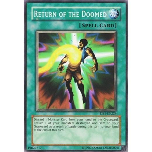 Image for Return of the Doomed (DB1-EN224) (DB1) - YuGiOh