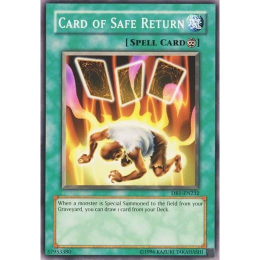 Image for Card of Safe Return (DB1-EN232) (DB1) - YuGiOh