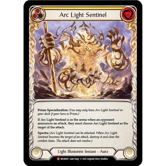 Image for Arc Light Sentinel (MON005) (MON) - Flesh and Blood TCG