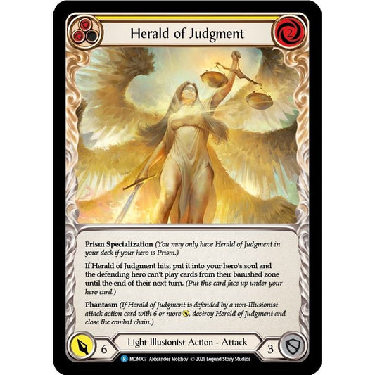 Image for Herald of Judgment (MON007) (MON) - Flesh and Blood TCG