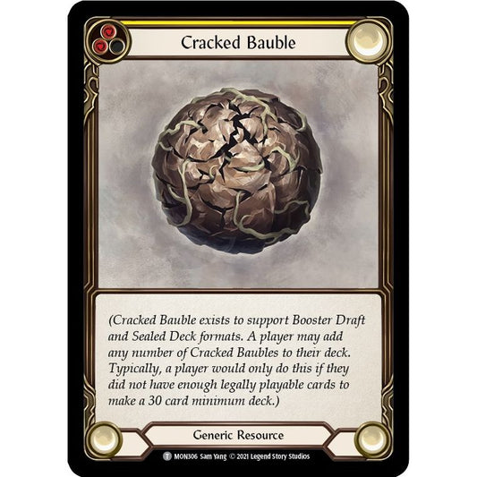Image for Cracked Bauble (MON306) (MON) - Flesh and Blood TCG