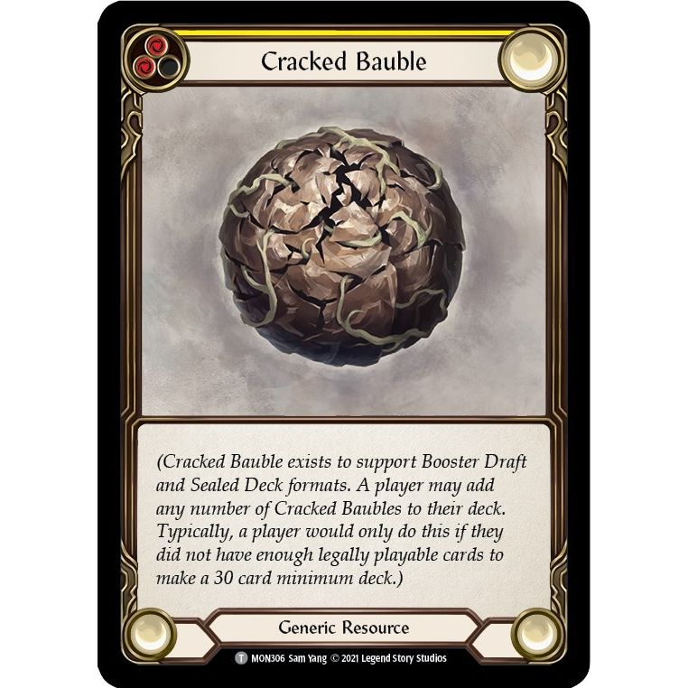 Image for Cracked Bauble (MON306) (MON) - Flesh and Blood TCG