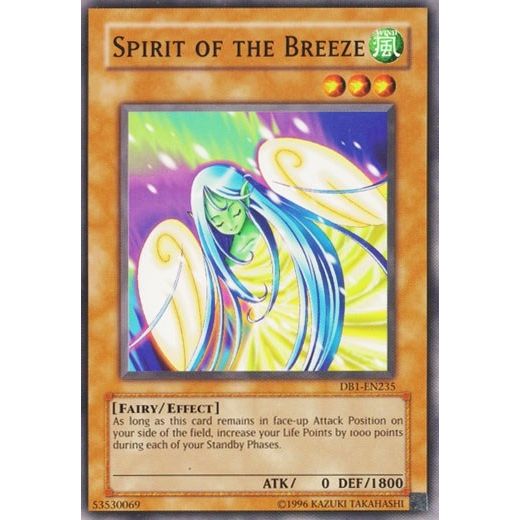 Image for Spirit of the Breeze (DB1-EN235) (DB1) - YuGiOh