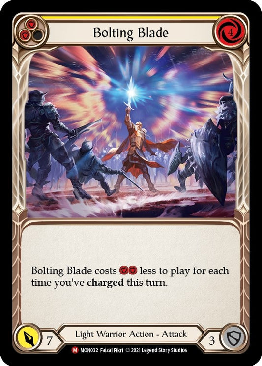 Image for Bolting Blade (MON032) (MON) - Flesh and Blood TCG