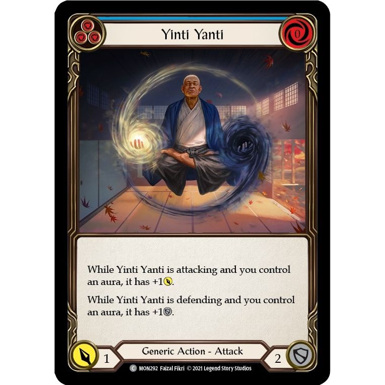 Image for Yinti Yanti (Blue) (MON292) (MON) - Flesh and Blood TCG