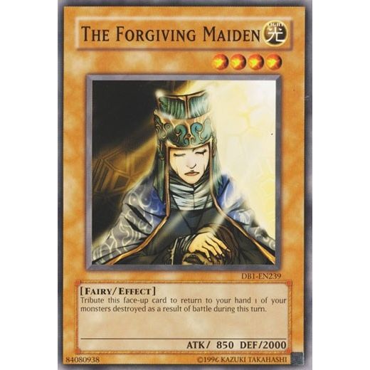 Image for The Forgiving Maiden (DB1-EN239) (DB1) - YuGiOh