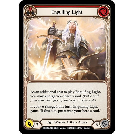 Image for Engulfing Light (Red) (MON048) (MON) - Flesh and Blood TCG